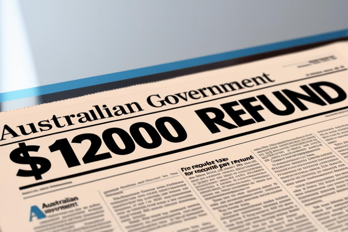 $1200 REFUND FOR AUSTRALIANS