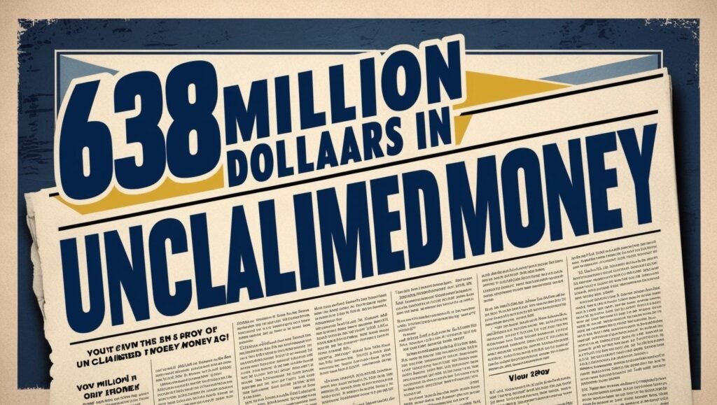 $638 million unclaimed money